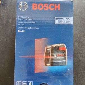 Bosch self leveling cross line laser